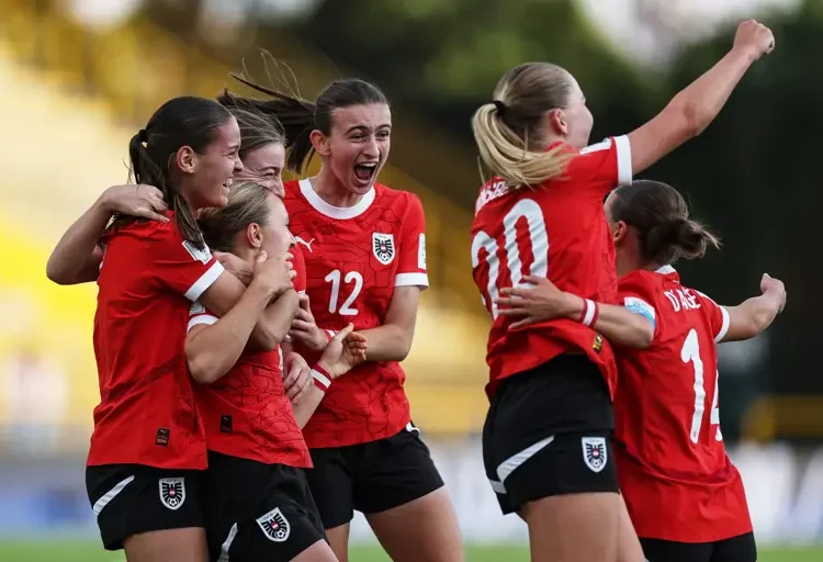 BLACK PRINCESSES ALLOW AUSTRIA CONTINUE TO WRITE HISTORY IN THE FIFA U-20 WORLD CUP